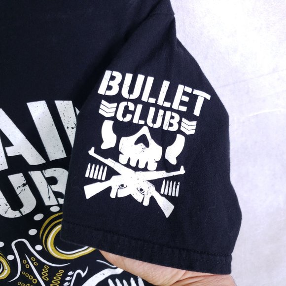 Bullet Club Villain Club NJPW Wrestling T-Shirt - Picture 4 of 7
